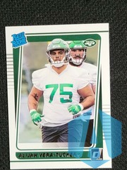 2021 Donruss Base Rated Rookies #333 Alijah Vera-Tucker - New York Jets